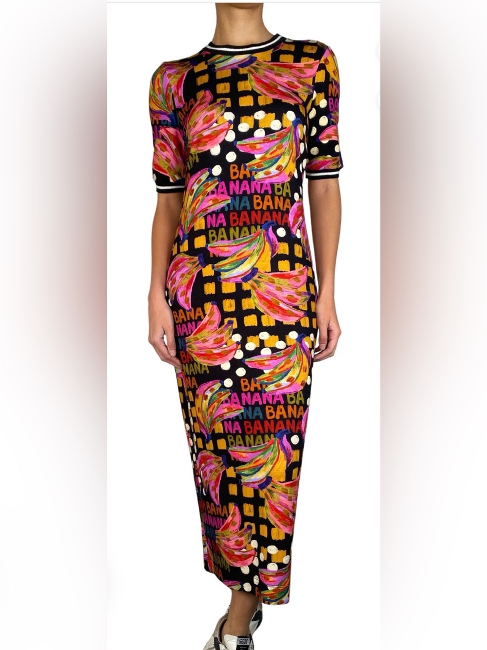 Farm Rio Banana Print Dress